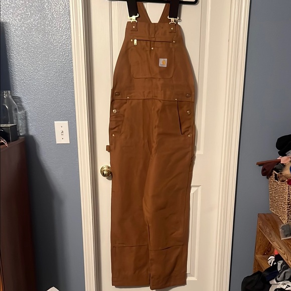 Carhartt Pants - NWOT Carhartt Women's Tan Jumpsuit: 34x32